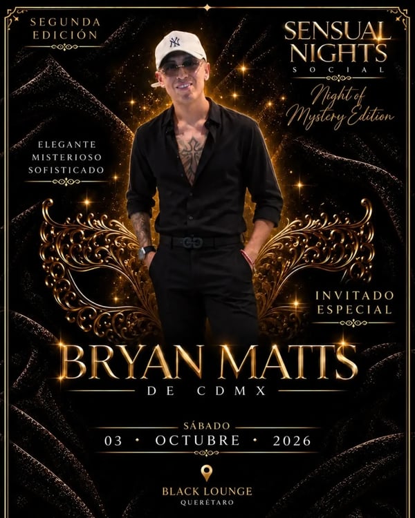 Sensual Nights – Night of Mystery Edition - Poster del evento