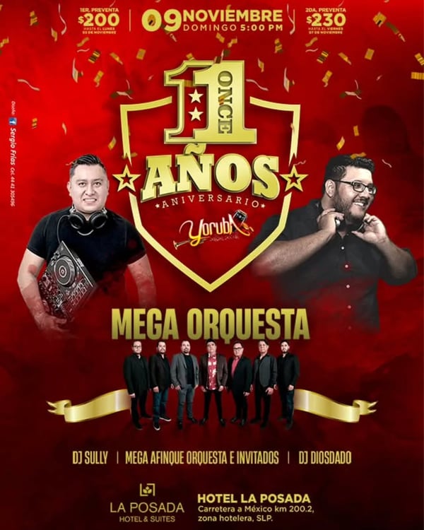 11º Aniversario Yoruba - Mega Orquesta