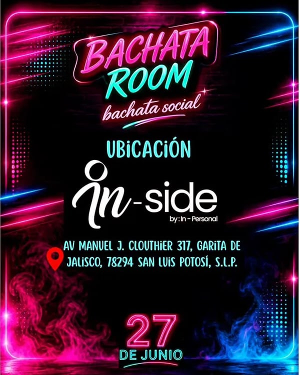 Bachata Room - Poster del evento