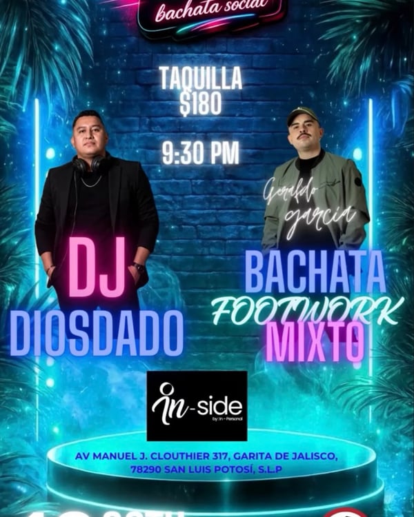 Bachata Room - Event poster