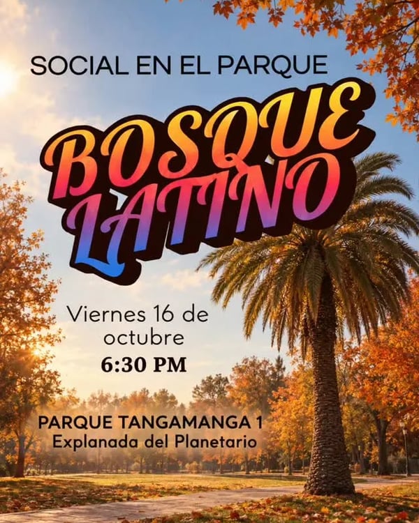 Bosque Latino - Poster del evento