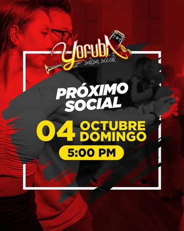 Yoruba Salsa Social - Poster del evento