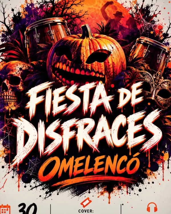 Fiesta de disfraces - Poster del evento