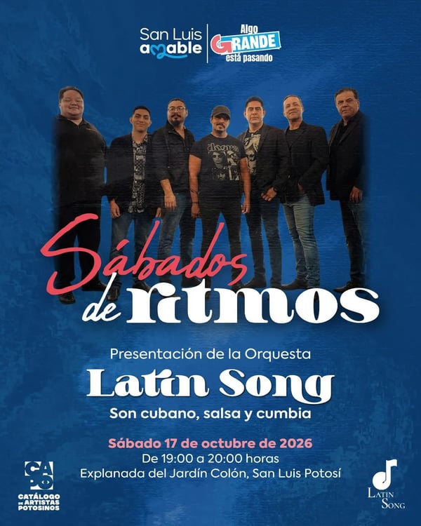 Sábados de ritmos - Poster del evento