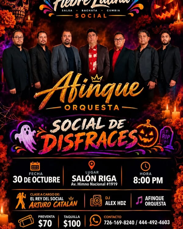 Social de disfraces - Poster del evento