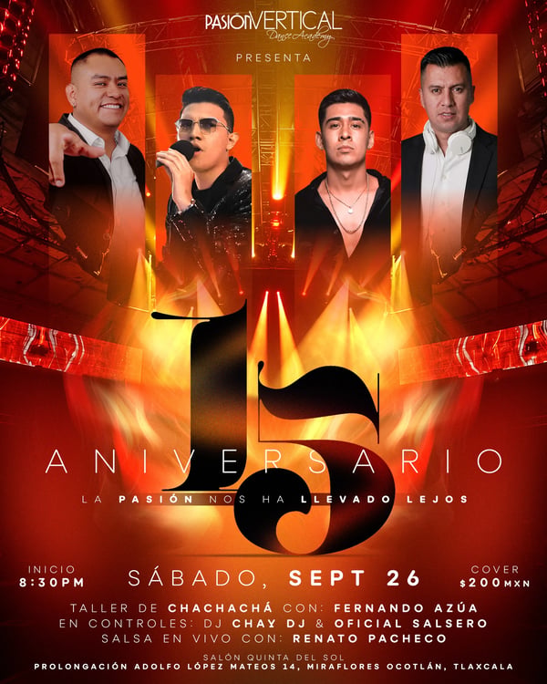 15 aniversario