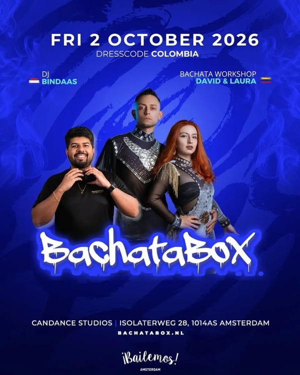 BachataBox - Event poster