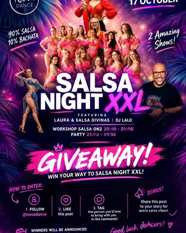 Salsa Night XXL - Poster del evento