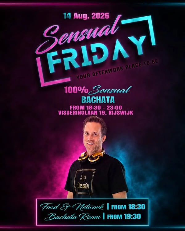 Sensual Friday - Poster del evento