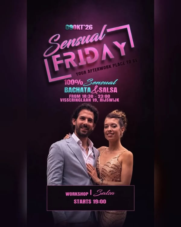Sensual Friday | Salsa & Bachata Edition - Event poster