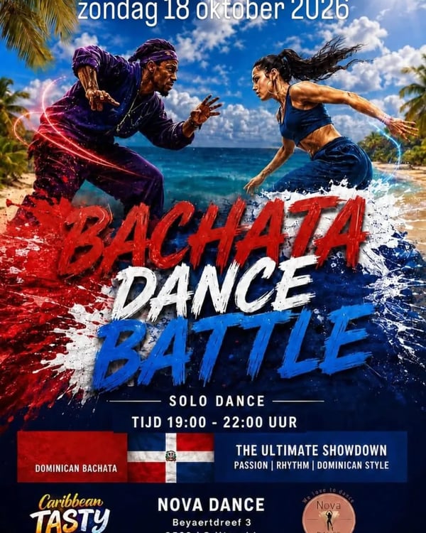 Bachata Dance Battle - Poster del evento