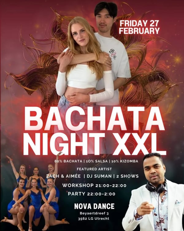 Bachata Night XXL - Poster del evento
