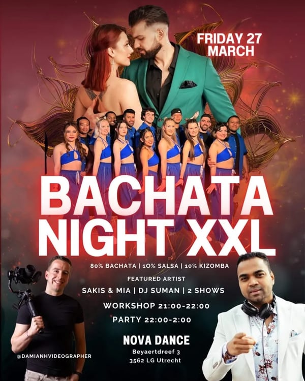 Bachata Night XXL - Poster del evento