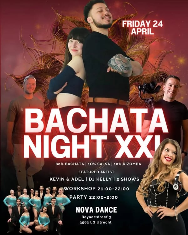 Bachata Night XXL - Poster del evento