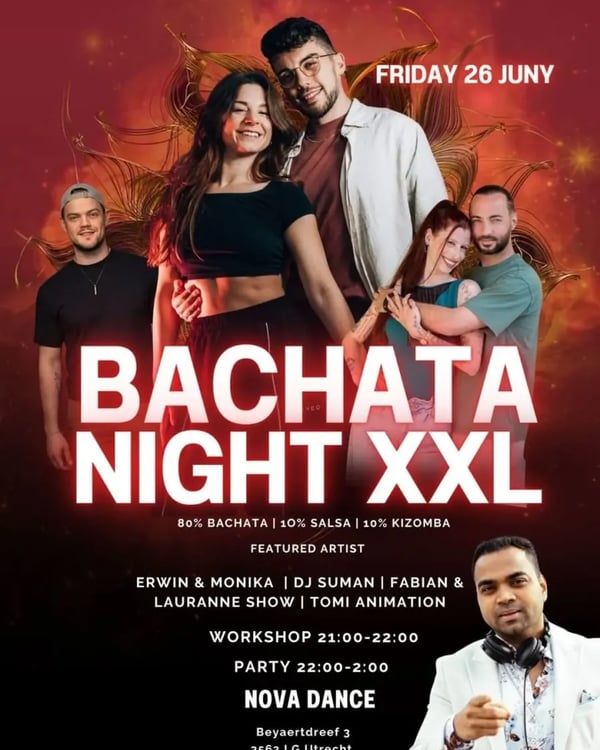 Bachata Night XXL - Poster del evento