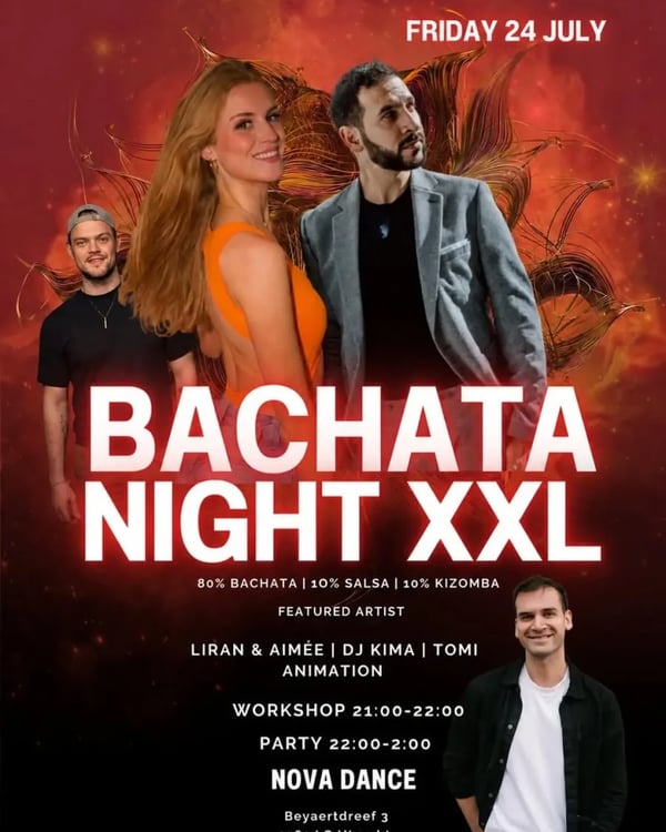 Bachata Night XXL - Poster del evento