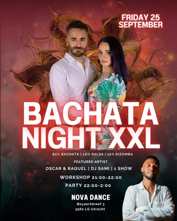 Bachata Night XXL - Poster del evento
