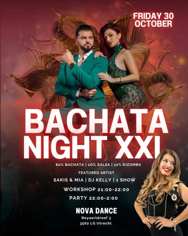 Bachata Night XXL - Poster del evento