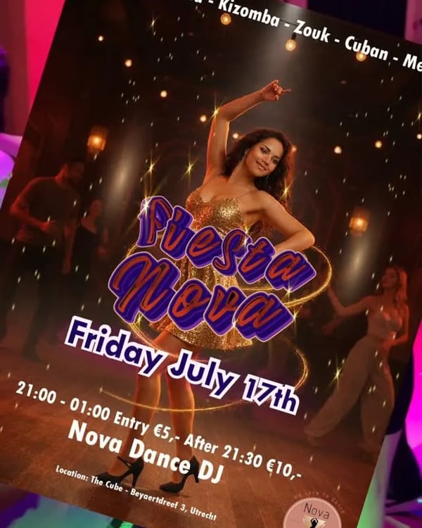 Fiesta Nova Night - Event poster