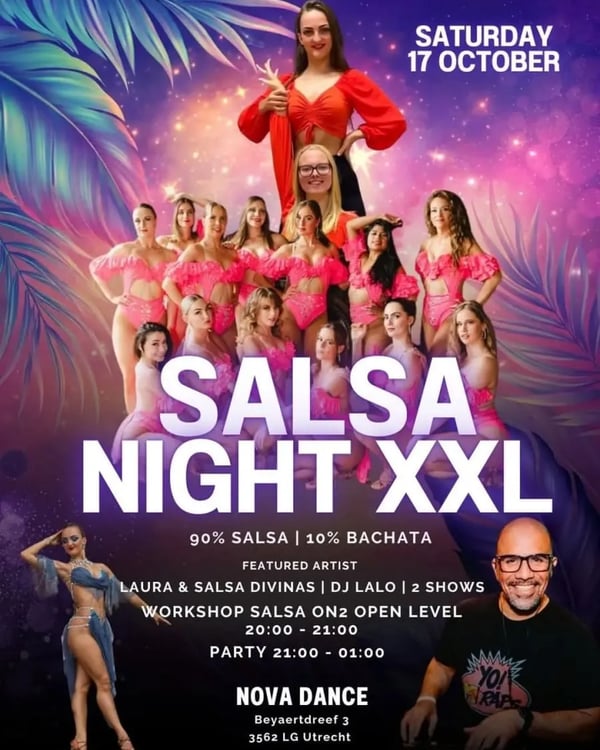 Salsa Night XXL - Poster del evento