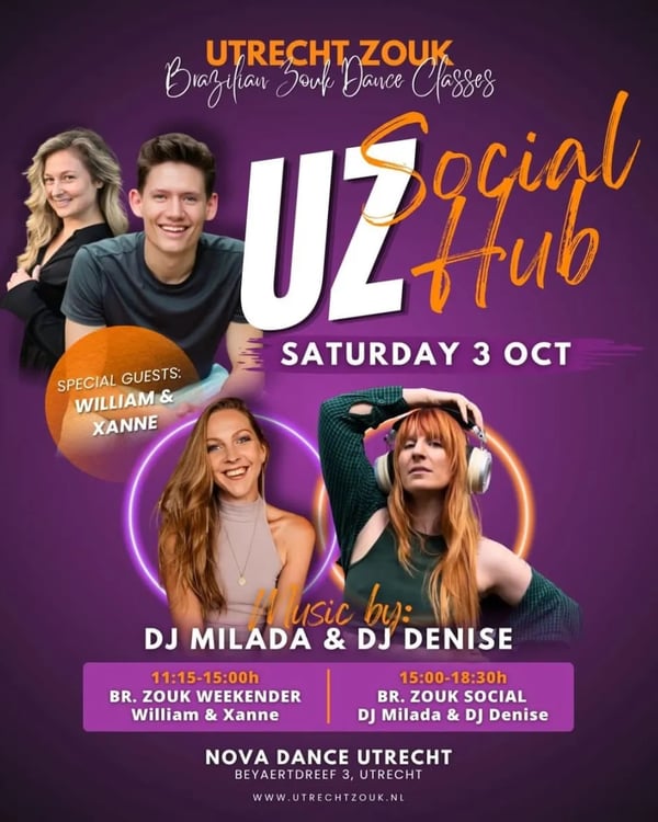 UZ Social Club - Poster del evento