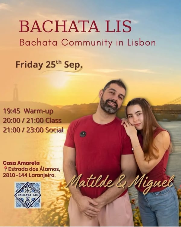 Bachata LIS Friday Bachata Social - Event poster