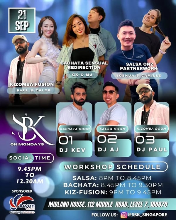 SBK on Mondays - Poster del evento