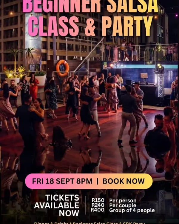 Beginner salsa class & party