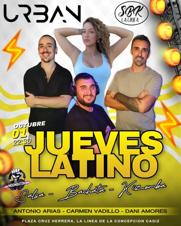 Jueves Latino - Poster del evento