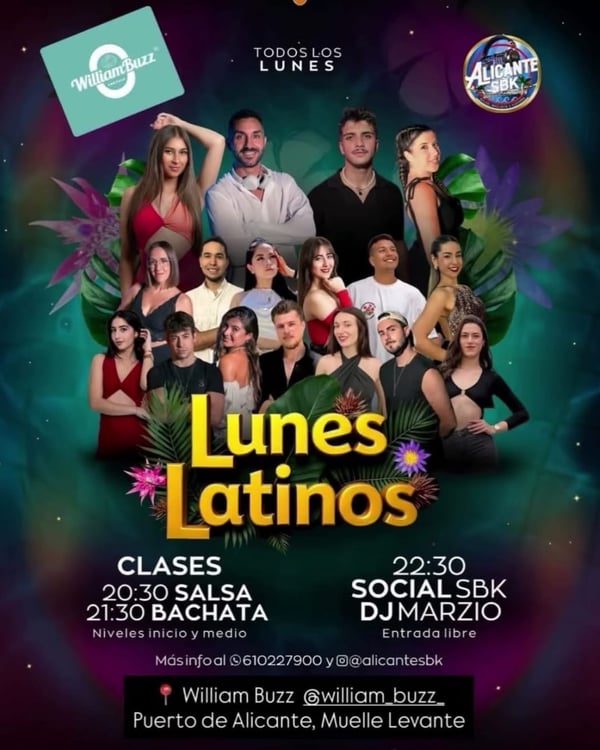 Lunes Latinos - Poster del evento