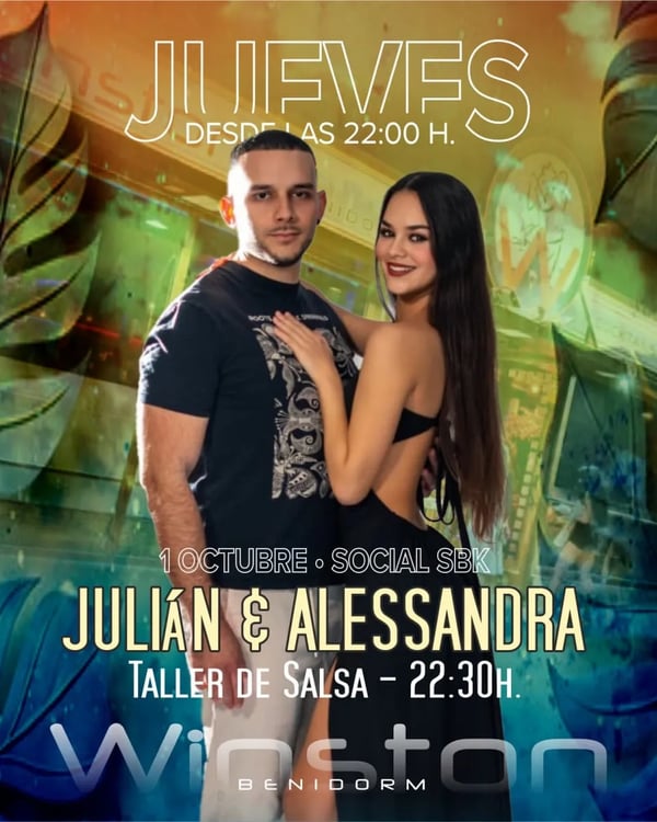 Julián & Alessandra – Social SBK - Poster del evento
