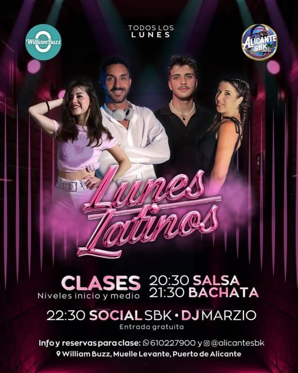 Lunes Latinos - Poster del evento