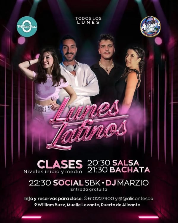 Lunes Latinos - Poster del evento