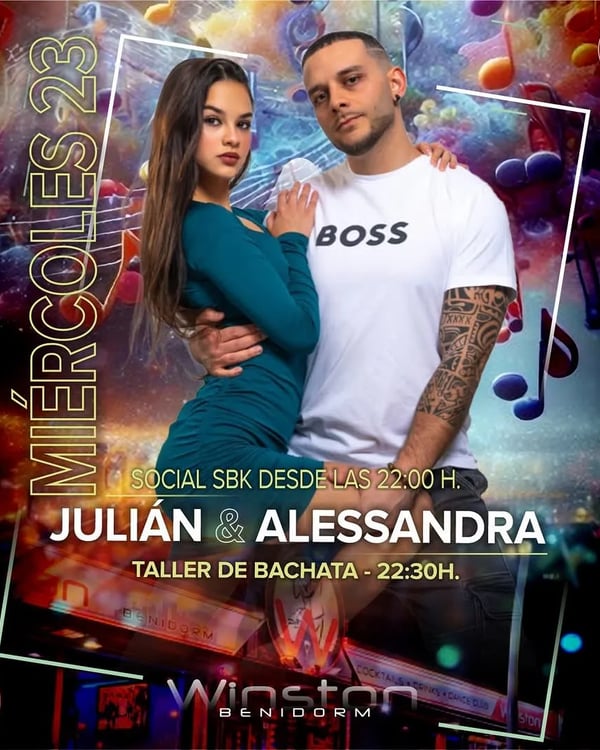 Miércoles de ritmo y sabor en Winston Benidorm - Poster del evento