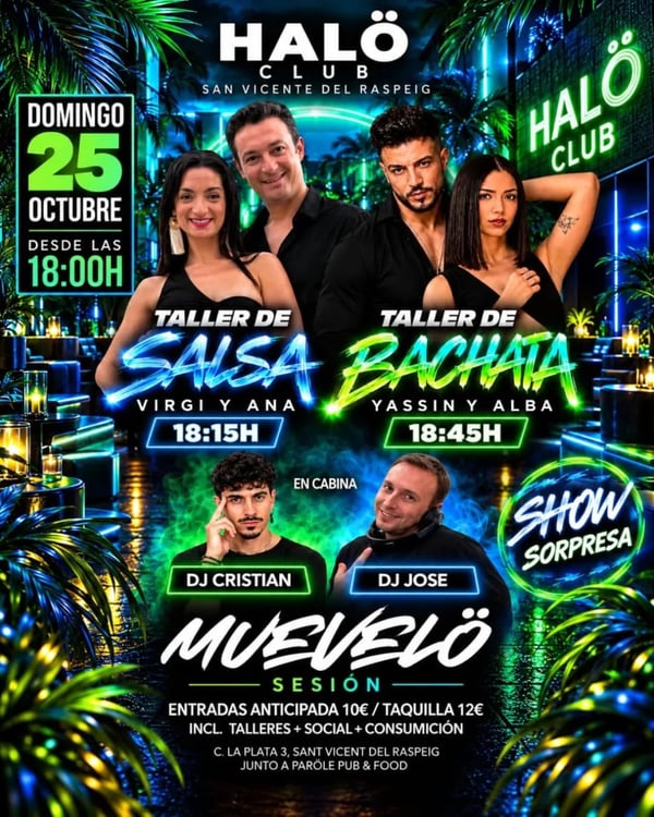 Muévelö sesión - Poster del evento