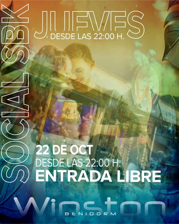 Social SBK - Poster del evento