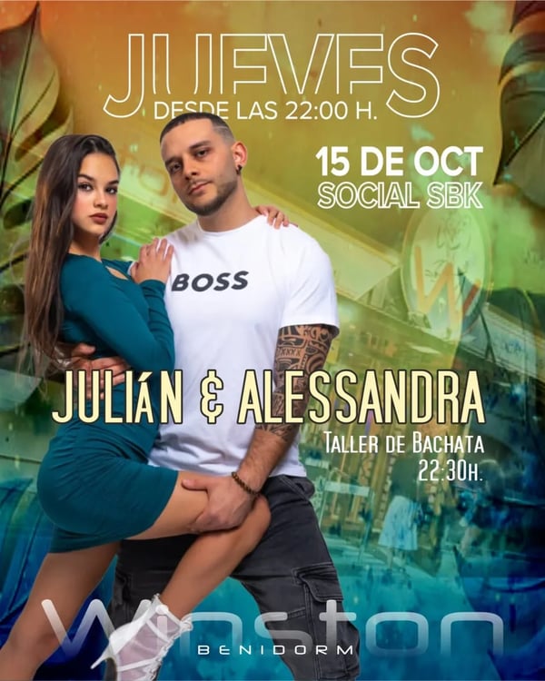 Social SBK con Julián & Alessandra - Event poster