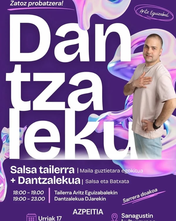 Dantzaleku - Poster del evento