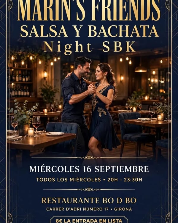 Marin’s Friends Salsa y Bachata Night SBK