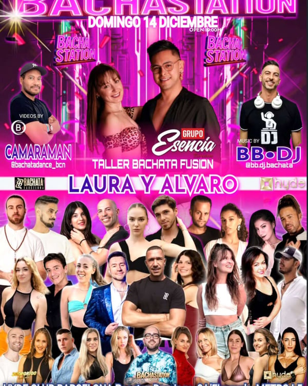 BachaStation - Poster del evento