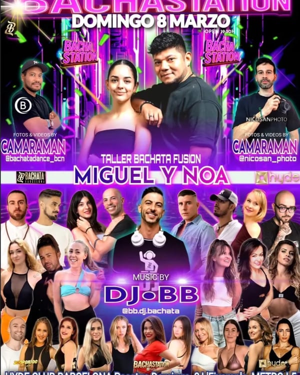 BachaStation - Poster del evento