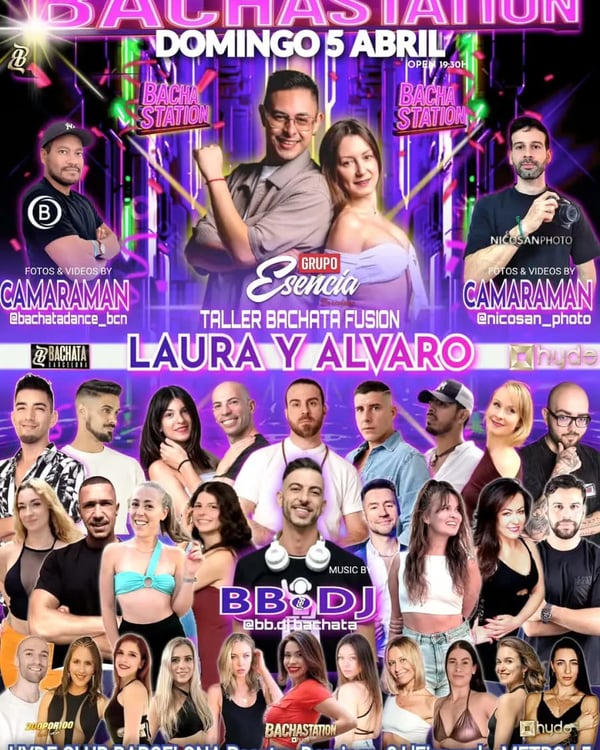BACHASTATION - Poster del evento