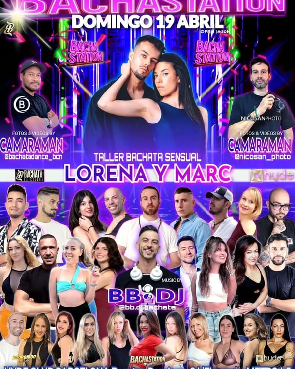 BACHASTATION - Poster del evento
