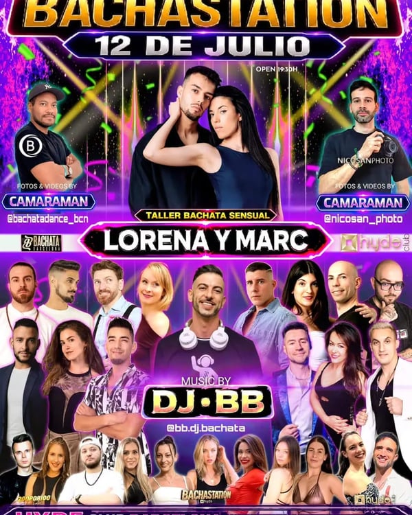 BACHASTATION - Poster del evento