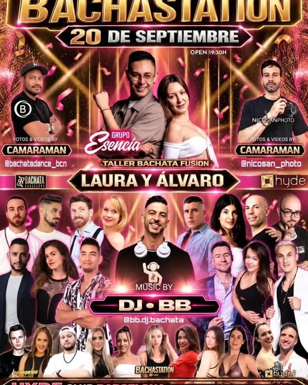 Bachastation - Event poster