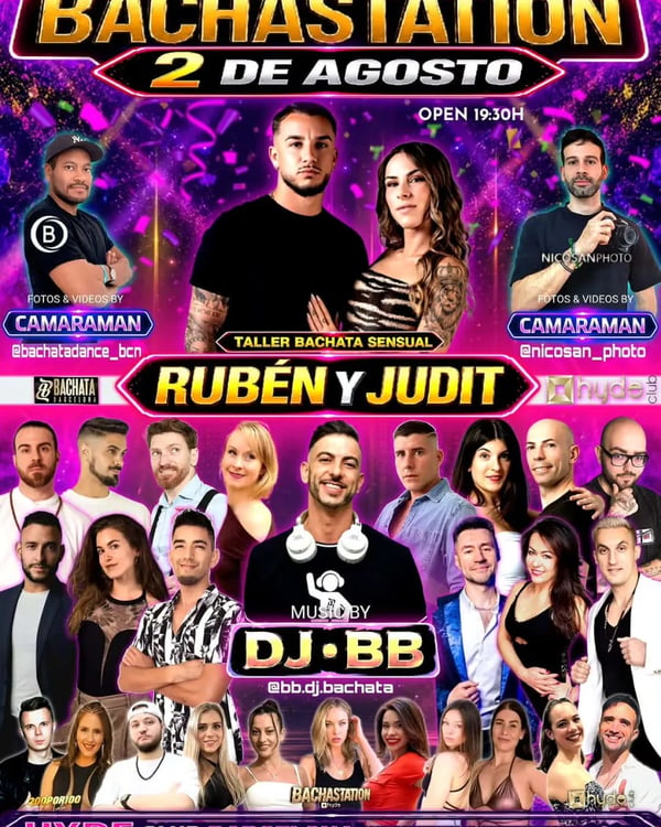 Bachastation Barcelona - Poster del evento
