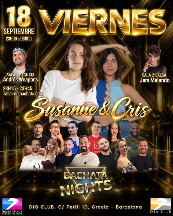 Bachata Nights - Poster del evento