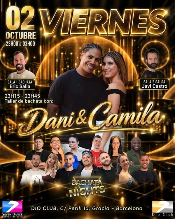Bachata Nights - Poster del evento