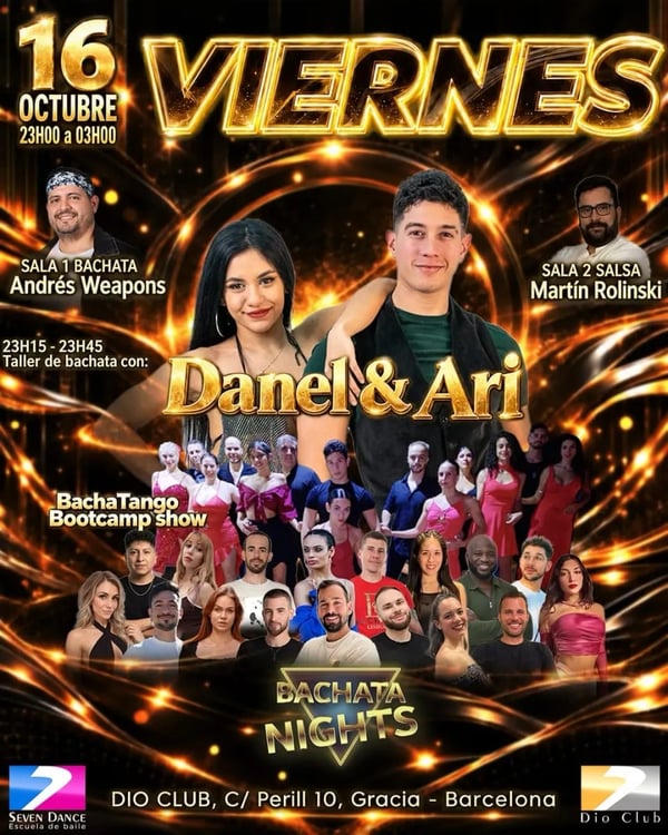 Bachata Nights - Poster del evento