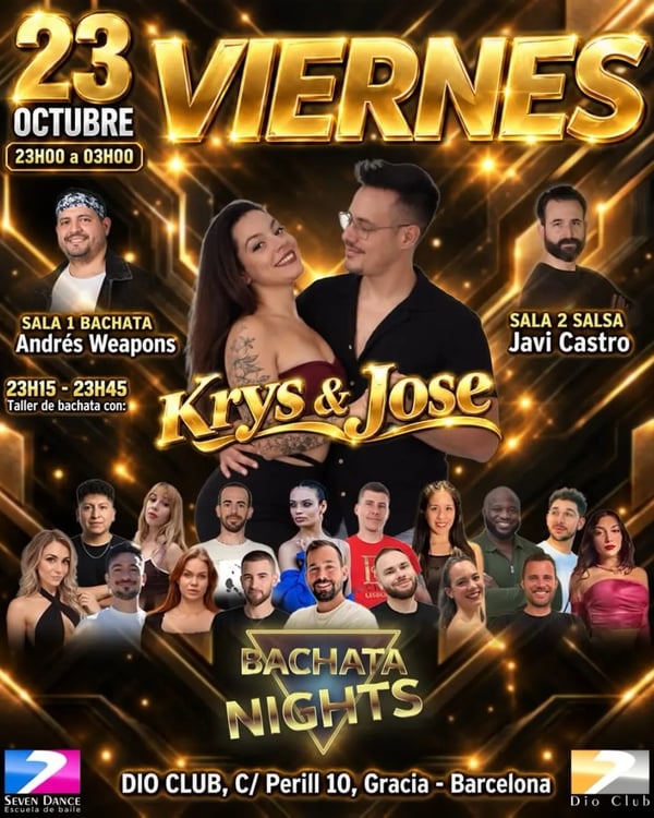 Bachata Nights - Poster del evento